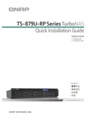 Guia de instalação TS-1279U-RP Storage 12HDs 96TB