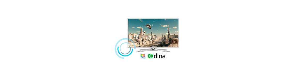 Transmissão via DLNA, AirPlay e Plex