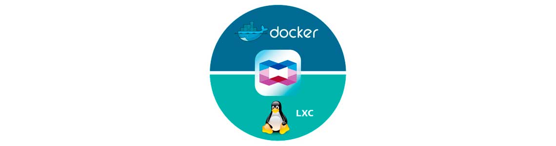 Container Station - Containers LXC e Docker incluídos