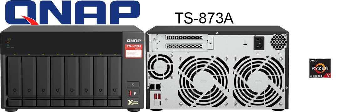 TS-873A, NAS com QuTS hero baseado em ZFS