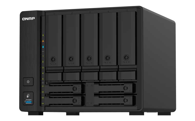 Qnap TS-932PX - Storage NAS 9 baias p/ HDD SSD SATA