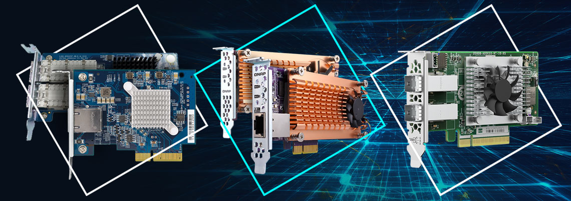 Expansão PCIe para conectividade 40GbE
