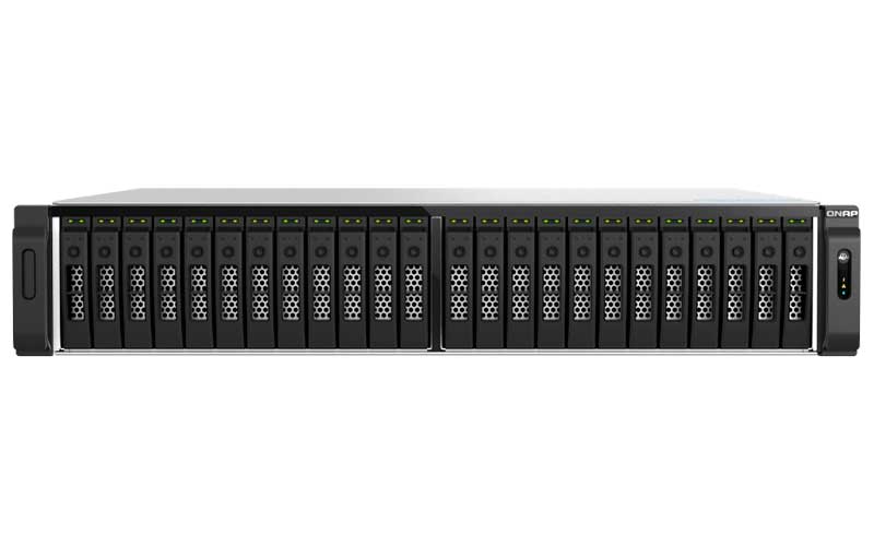 Qnap TS-h3077AFU - Storage NAS 30 Bay p/ HDD SSD SATA