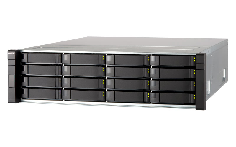ES1640dc Qnap - Storage NAS Rackmount 16 baias p/ discos SAS