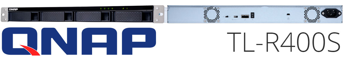 Qnap TL-R400S JBOD 4 Baias para discos SATA