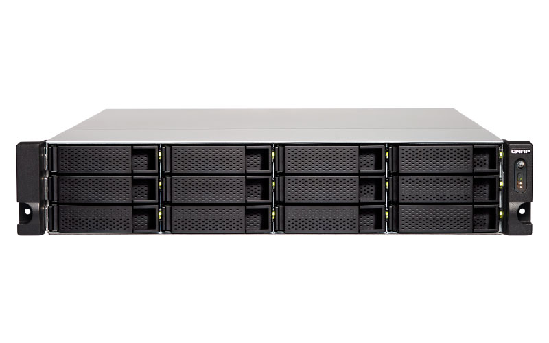 TS-1231XU-RP storage-nas-200tb-servidor-armazenamenTB - Turbo NAS 12 baias Rackmount Quad Core