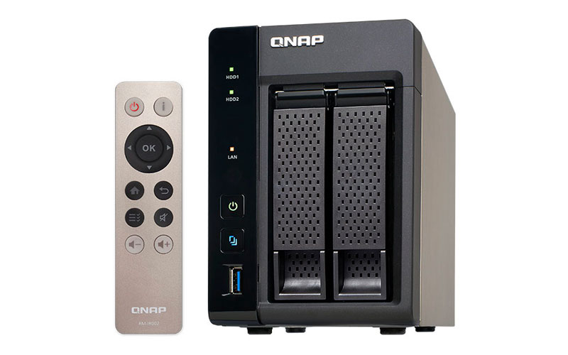 Qnap TS-253A, um NAS 2 baias 4TB com porta HDMI