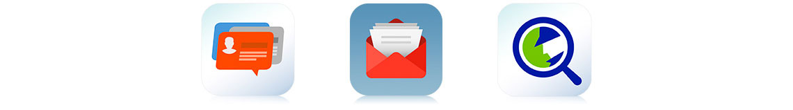 Gerenciamento centralizado de e-mails e contatos