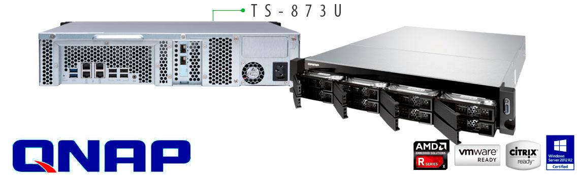 TS- 873U - Servidor de Rede com 8 baias