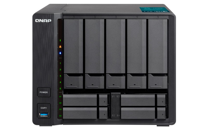 TVS-951X - Storage NAS Qnap Multimídia 9 baias com cache SSD